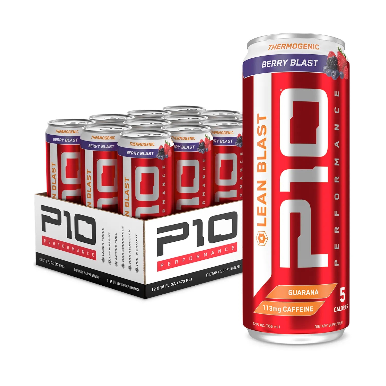 P10 Performance - Lean Blast - Berry Blast