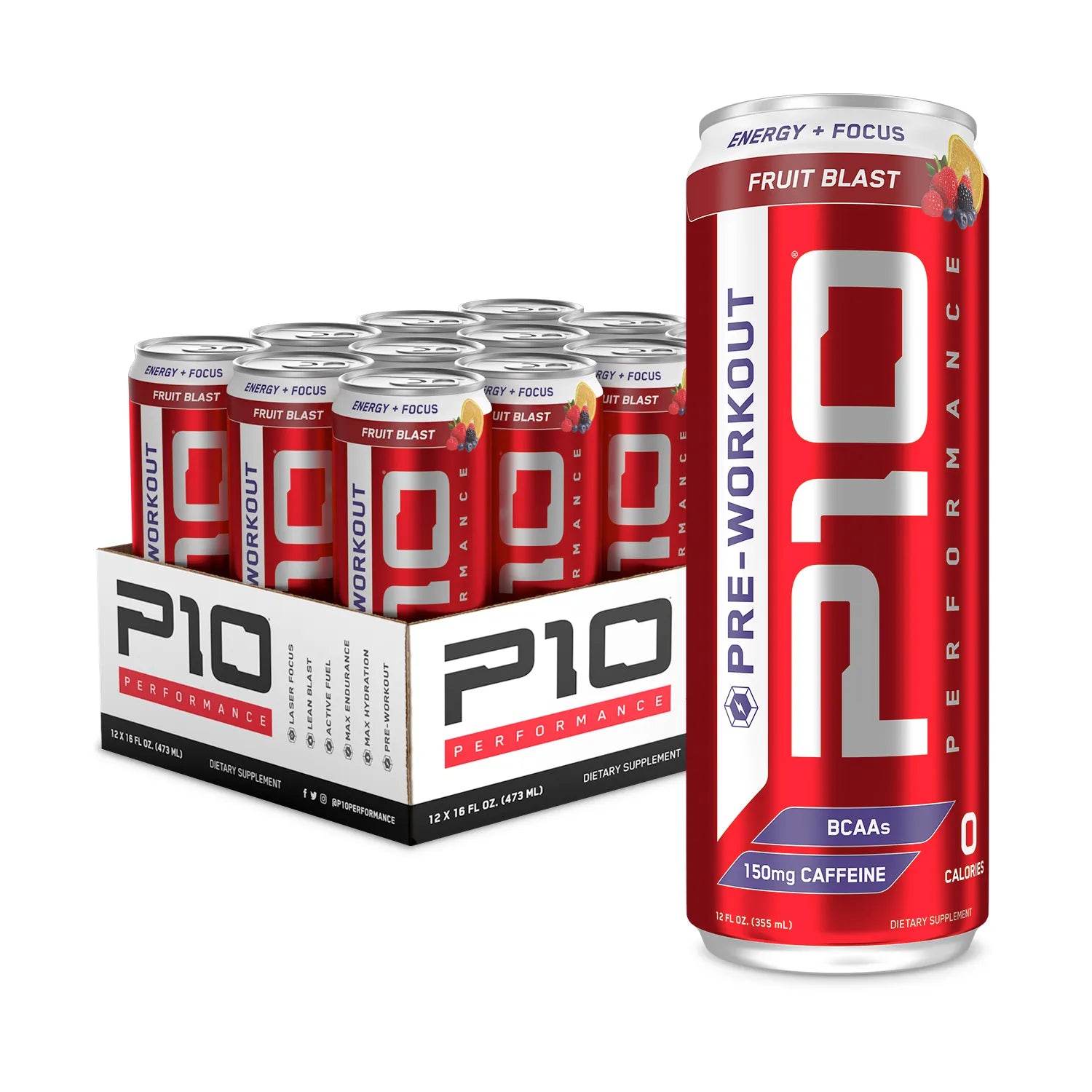 P10 Performance - Pre-Workout - Fruit Blast