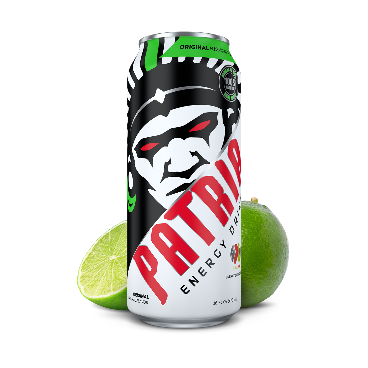 Patria Energy Drink - Original - 16 oz Can (12 Pack Case)
